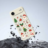 EIDERWOOD iPhone Air Jule Deksel - Fleksibel Plast - Julemotiver / Svart