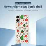 EIDERWOOD iPhone 17 Jule Deksel - Fleksibel Plast - Julemotiver / Beige