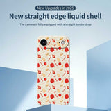 EIDERWOOD iPhone Air Jule Deksel - Fleksibel Plast - Julegodteri / Lilla