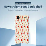 EIDERWOOD iPhone Air Jule Deksel - Fleksibel Plast - Julegodteri / Svart