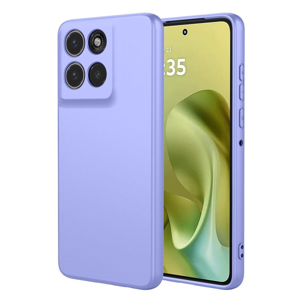 EIDERWOOD Motorola Moto G86 Fôret Fleksibelt Plast Deksel - Lilla