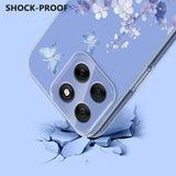 EIDERWOOD Motorola Moto G86 Fleksibelt Plast Deksel m. Print - Fiolett