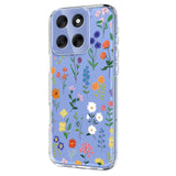 EIDERWOOD Motorola Moto G86 Fleksibelt Plast Deksel m. Print - Ville Blomster