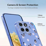 EIDERWOOD Motorola Moto G86 Fleksibelt Plast Deksel m. Print - Sommerfugler