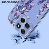 EIDERWOOD Motorola Moto G86 Fleksibelt Plast Deksel m. Print - Lavendel