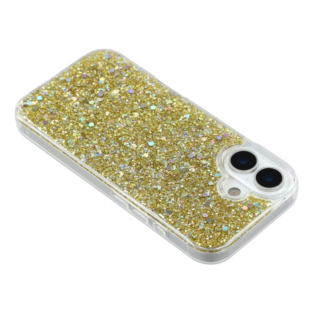 EIDERWOOD iPhone 17 Glitter Deksel - Gull