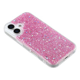 EIDERWOOD iPhone 17 Glitter Deksel - Rosa