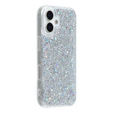 EIDERWOOD iPhone 17 Glitter Deksel - Sølv