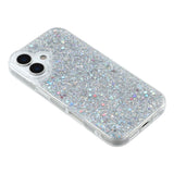 EIDERWOOD iPhone 17 Glitter Deksel - Sølv