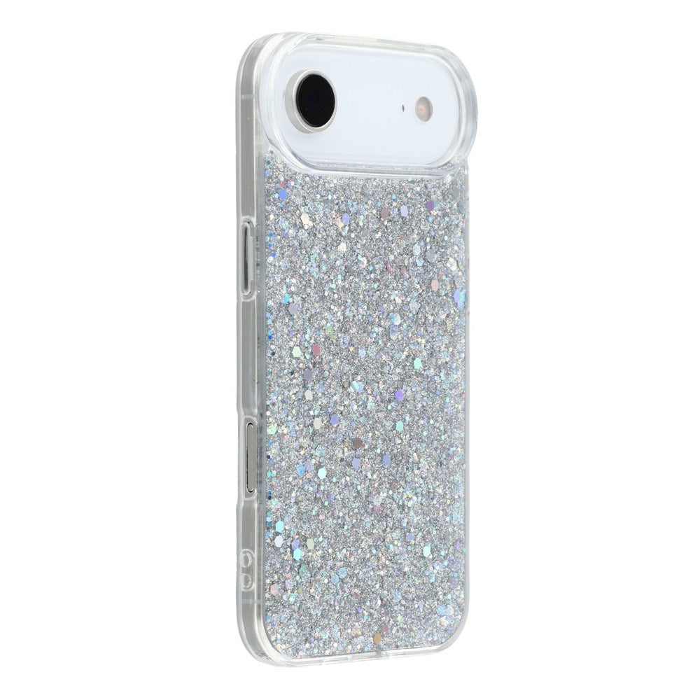 EIDERWOOD iPhone Air Glitter Deksel - Sølv