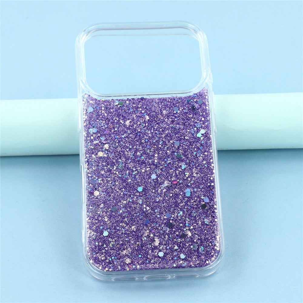 EIDERWOOD iPhone 17 Pro Max Glitter Deksel - Lilla