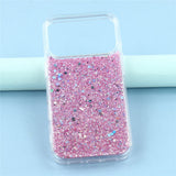 EIDERWOOD iPhone 17 Pro Max Glitter Deksel - Rosa