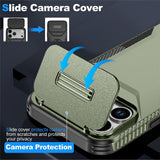 iPhone 18 Pro Max / 17 Pro Max EIDERWOOD Hybrid Plast Deksel m. Cam Slider - Grønn