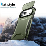 iPhone 18 Pro Max / 17 Pro Max EIDERWOOD Hybrid Plast Deksel m. Cam Slider - Grønn