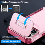 iPhone 18 Pro Max / 17 Pro Max EIDERWOOD Hybrid Plast Deksel m. Cam Slider - Rosa