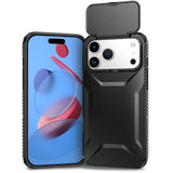 iPhone 18 Pro Max / 17 Pro Max EIDERWOOD Hybrid Plast Deksel m. Cam Slider - Svart