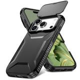 iPhone 18 Pro / 17 Pro EIDERWOOD Hybrid Plast Deksel m. Cam Slider - Svart