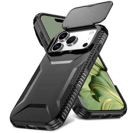 iPhone 18 Pro / 17 Pro EIDERWOOD Hybrid Plast Deksel m. Cam Slider - Svart