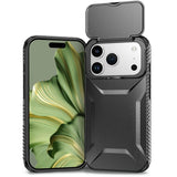 iPhone 18 Pro / 17 Pro EIDERWOOD Hybrid Plast Deksel m. Cam Slider - Svart