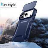 iPhone 18 Pro / 17 Pro EIDERWOOD Hybrid Plast Deksel m. Cam Slider - Blå