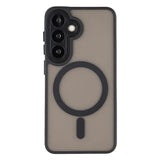 Samsung Galaxy S25 FE Hybrid Plast Deksel - MagSafe Kompatibel - Svart