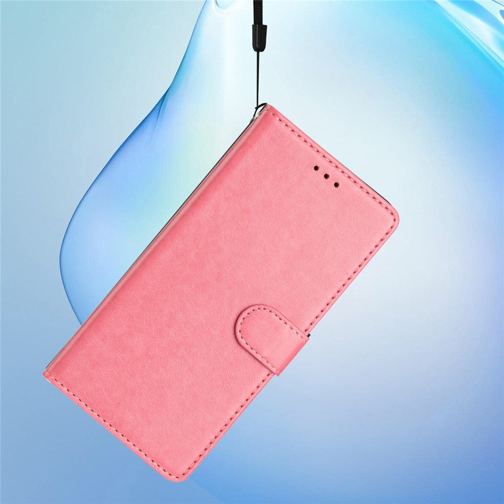 Xiaomi 15T EIDERWOOD Kunstskinn Flippdeksel med Kortholder & Stropp – Rosa