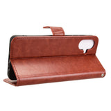 EIDERWOOD Samsung Galaxy A07 Kunstskinn Flip Deksel m. Strop - Brun