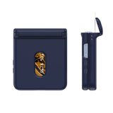 EIDERWOOD Samsung Galaxy Z Flip7 FE / Flip6 Hard Plast Deksel m. Kortholder - Blå