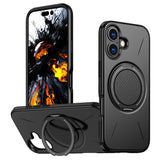 EIDERWOOD iPhone 17 Deksel med Roterende Kickstand – MagSafe Kompatibel – Svart