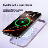 iPhone 17 Pro Max 2-i-1 Silikon- og Hard Plast Deksel – MagSafe-kompatibelt – Lys Grønn