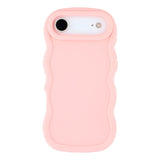 EIDERWOOD iPhone Air Fleksibelt Plast Wavy Deksel - Rosa