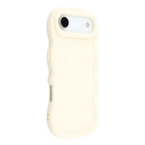 EIDERWOOD iPhone Air Fleksibelt Plast Wavy Deksel - Hvit