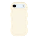 EIDERWOOD iPhone Air Fleksibelt Plast Wavy Deksel - Hvit