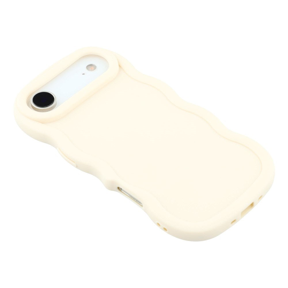 EIDERWOOD iPhone Air Fleksibelt Plast Wavy Deksel - Hvit