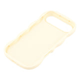 EIDERWOOD iPhone Air Fleksibelt Plast Wavy Deksel - Hvit