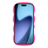 EIDERWOOD iPhone Air Fleksibelt Plast Wavy Deksel - Pink