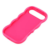 EIDERWOOD iPhone Air Fleksibelt Plast Wavy Deksel - Pink