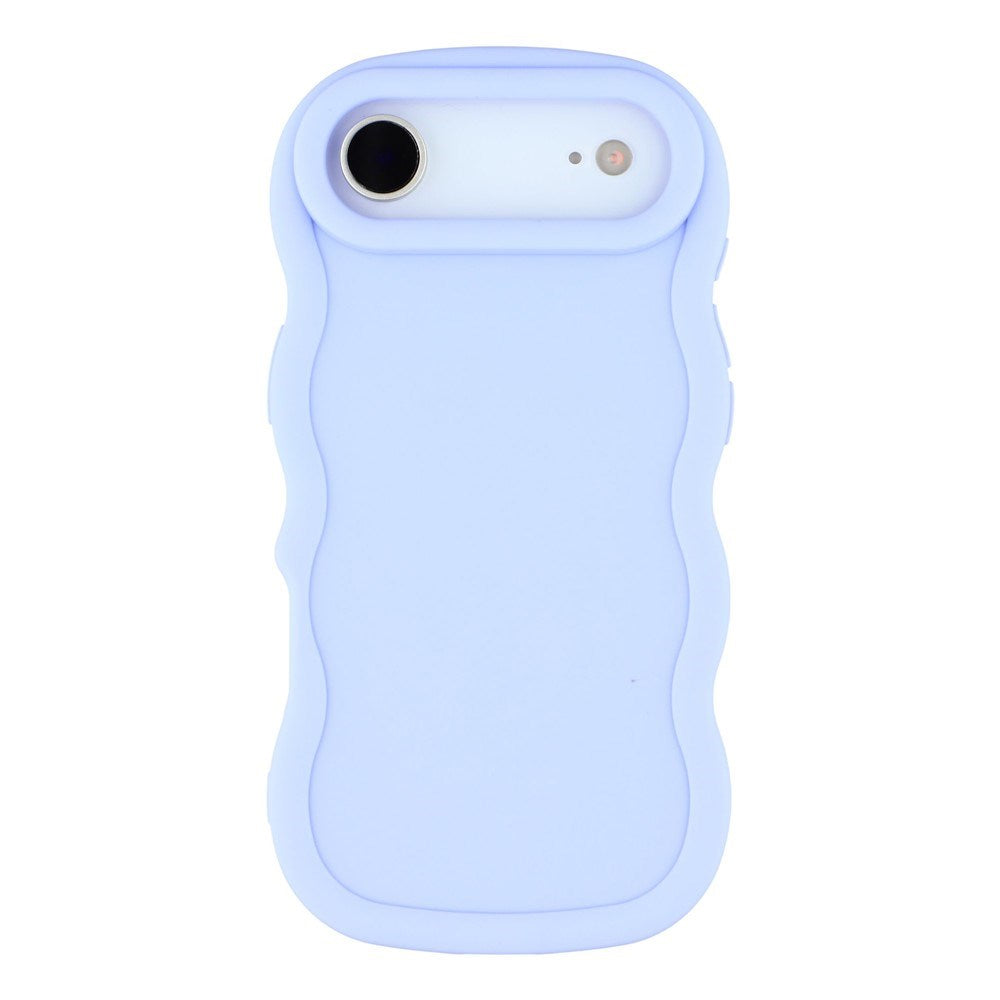 EIDERWOOD iPhone Air Fleksibelt Plast Wavy Deksel - Lilla
