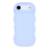 EIDERWOOD iPhone Air Fleksibelt Plast Wavy Deksel - Lilla