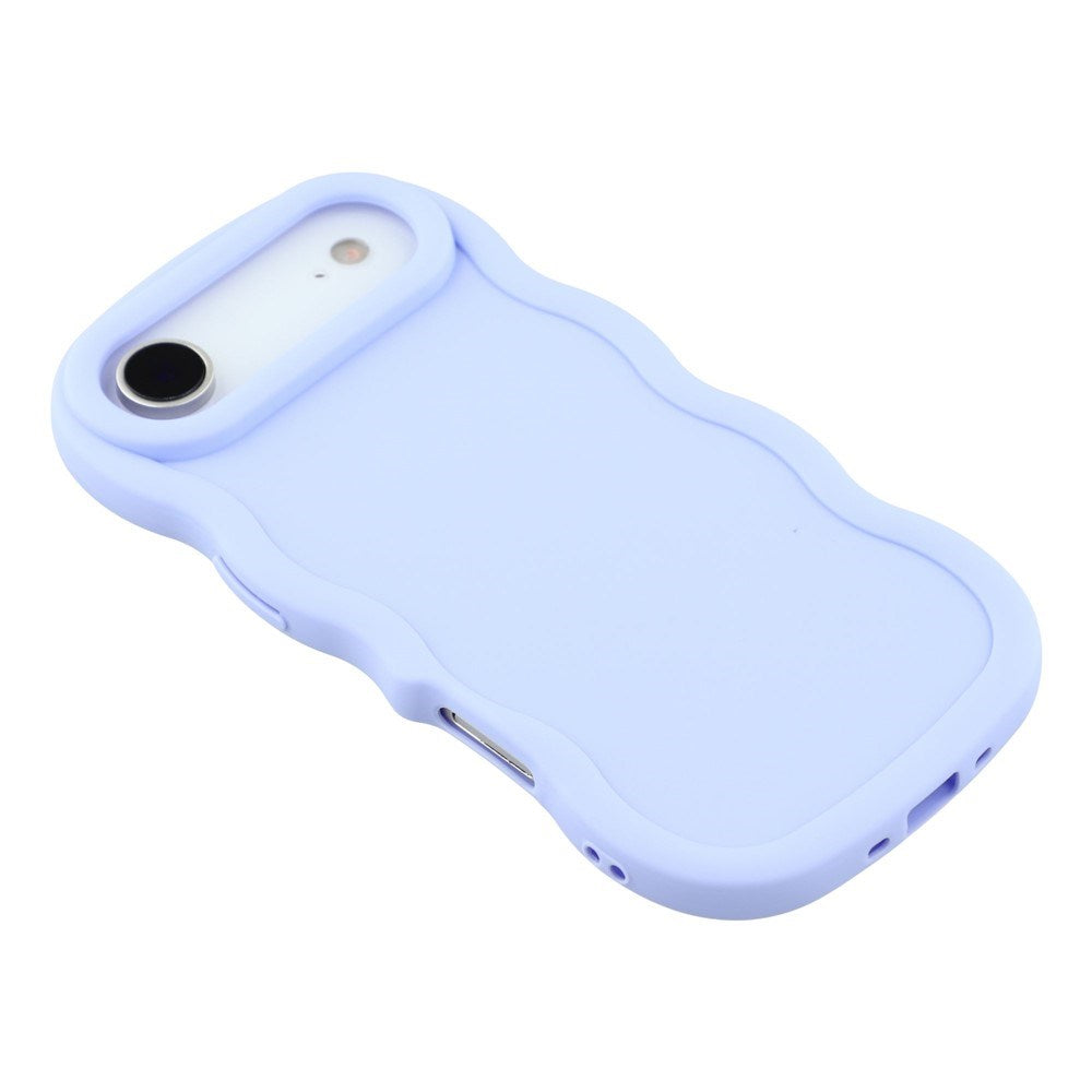 EIDERWOOD iPhone Air Fleksibelt Plast Wavy Deksel - Lilla