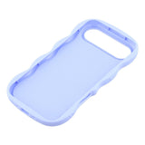 EIDERWOOD iPhone Air Fleksibelt Plast Wavy Deksel - Lilla