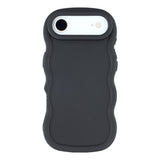 EIDERWOOD iPhone Air Fleksibelt Plast Wavy Deksel - Svart