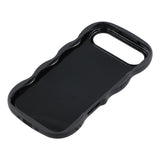 EIDERWOOD iPhone Air Fleksibelt Plast Wavy Deksel - Svart