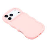 EIDERWOOD iPhone 17 Pro Max Fleksibelt Plast Wavy Deksel - Rosa