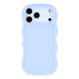 EIDERWOOD iPhone 17 Pro Fleksibelt Plast Wavy Deksel - Lilla