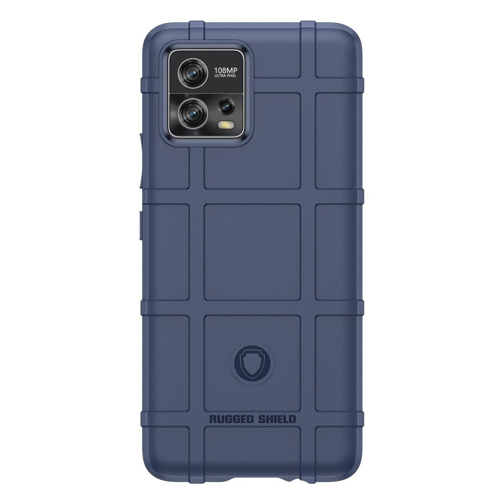 Motorola Moto G72 Rugged Shield Håndverker Deksel - Blå