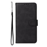 Xiaomi Redmi 15 (4G) EIDERWOOD Kunstskinn Flip Deksel med Kortholder & Stropp - Svart