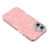 EIDERWOOD iPhone 17 Hybrid Plast Deksel m. Innebygd Kameralinsebeskyttelse - Perlemorsmønster / Rosa