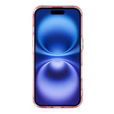 EIDERWOOD iPhone 17 Hybrid Plast Deksel m. Innebygd Kameralinsebeskyttelse - Rynket Mønster / Rosa