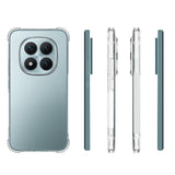 Xiaomi Redmi Note 15 Pro+ (Plus) / Poco M8 Pro (5G) EIDERWOOD Fleksibelt Plastdeksel med Forsterkede Hjørner - Gjennomsiktig